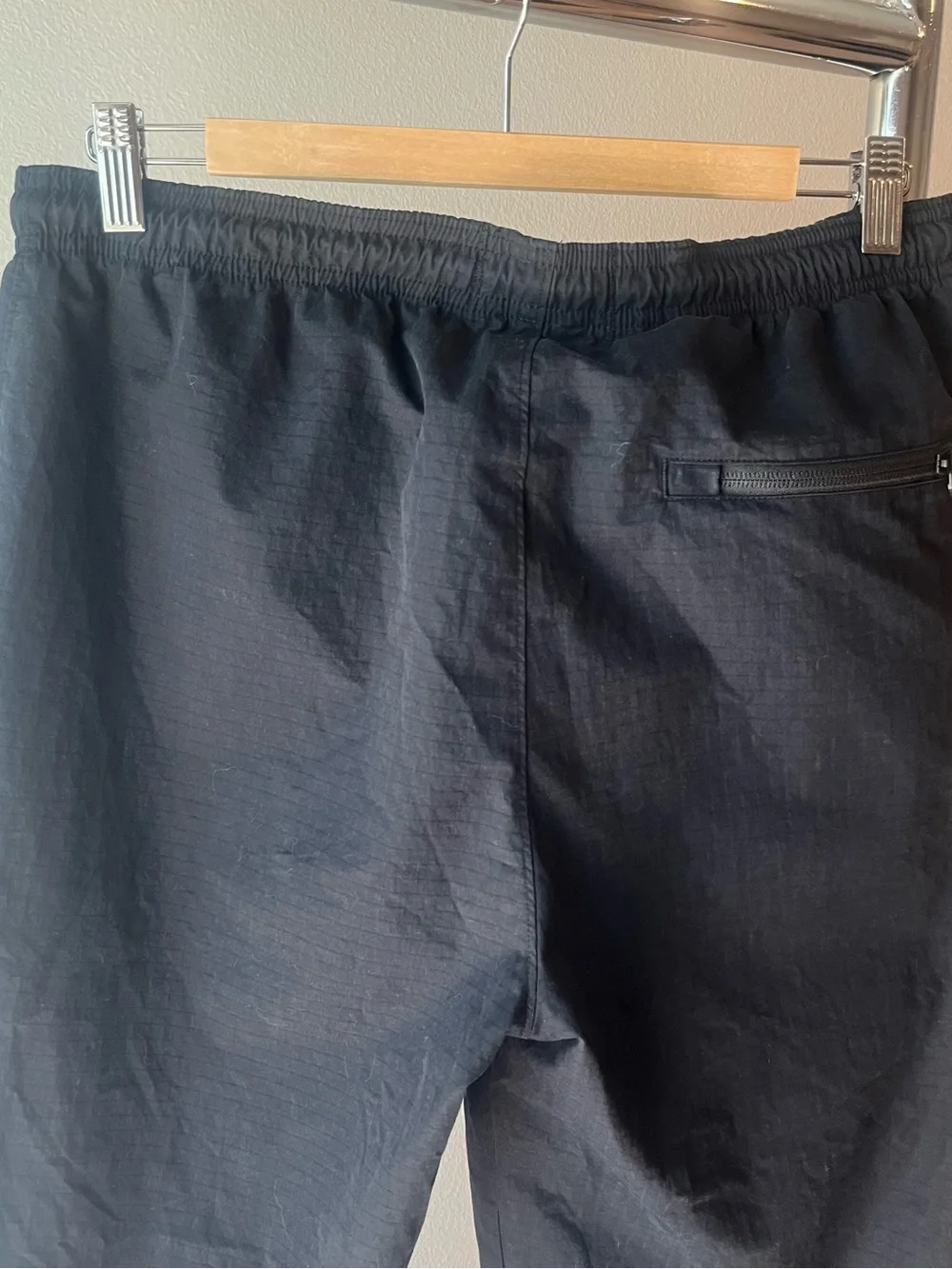 Reigning Champ Size Medium Drawstring Jogger Pants in Black GUC